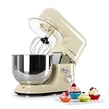ayudante de cocina sueldo UNA BATIDORA INIGUALABLE: La amasadora cuenta con un sistema de batido planetario de 1200 W. Los cabezales de mezcla giran alrededor de su eje mientras cubren toda la superficie del recipiente. De esta manera, se asegura un amasado óptimo y centrado.
