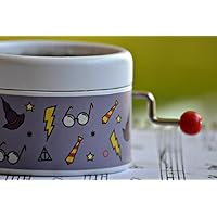 EXKLUSIVE DESIGN-SPIELUHR HARRY POTTER MIT DER MELODIE HEDWIG`S THEME. Perfektes Geschenk.
