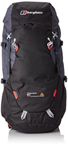 Berghaus - Mochila de Senderismo Hombre, Color Negro - Negro, tamaño 50 litros