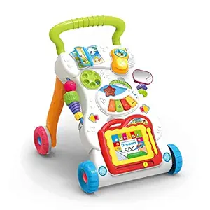 Mixen Children Walker with Music Lights and Fun Developmental Activities for Kids Muscial Multi Color