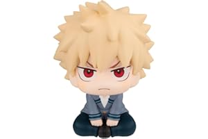 Tongyundacheng Bakugou Katsuki Look Up Figure Anime MHA Action Figure 10cm Cute Characters Statue PVC Model Ornament Desktop Decoration Anime Gift