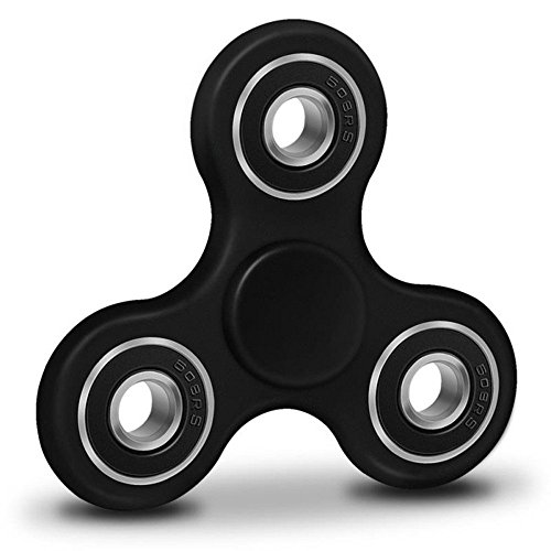 Fidget Finger Hand Spinner ADHD Focus Toy, Ultra-fast Bearings, Perfect for Killing Time Relieving Stress Anxiety Kids Adults Gift (Black) Fidget Finger Hand Spinner ADHD Focus Toy, Ultra-fast Bearings, Perfect for Killing Time Relieving Stress Anxiety Kids Adults Gift (Black)