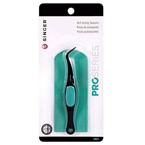 Singer Pro Series Self Locking Tweezer-W/ Sleeve