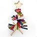 Produktbild K&C 10.24 "Country Cabin Dekorative bewegliche hölzerne Kiefer Weihnachtsbaum Tischplatte Weihnachten Stacking Tree