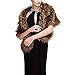 Produktbild Dough.Q Damen Winter Schal Kunstfell Kragen Pelzkragen Pelz Schal Flauschig Faux Pelz Umschlagtuch Kragen für Wintermantel 1920er Jahre Flapper Accessoires Outfit Warm Zubehör