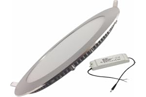 Spot LED Extra Plat Rond ALU 12W - Blanc Froid 6000K - 8000K - SILAMP