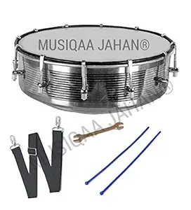 Music World MUSIQAA JAHAN Nasik Tasha Stainless Still 13.4'' With Chanti And Belt