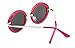 Wawoo®Unisex Retro Round Polarized Sunglasses Dark Glasses Eyewear for Men and Women UV400 Protection