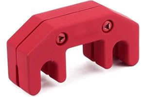 Alnicov Violín Viola Práctica Aleación de zinc Silencio Violín Práctica profesional para piezas de violín acústico eléctrico 3/4 4/4 Rojo