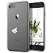Produktbild GrandEver Hülle für Apple iPhone 8 Transparent Weiche Silikon Handyhülle Gel TPU Bumper Durchsichtig Schutzhülle mit Lieblich Papierflieger Muster Rückschale Klar Handytasche Anti-Kratzer Ultra Slim Rückseite Soft Case Cover