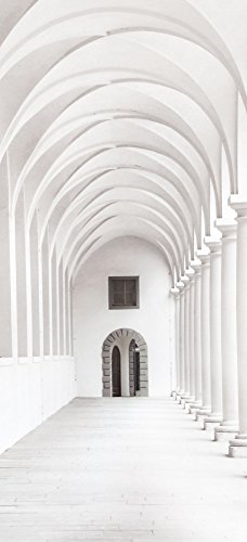 Türtapete Purely Arcade 92 x 202 cm Fototapete Tapete Arkaden Gang deco.deals, Kleisterbürste / Quast:Tapete ohne Kleisterbürste - 3