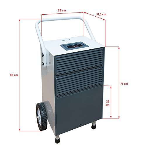 Nemaxx BT55X Bautrockner Kondenstrockner Luftentfeuchter Raumentfeuchter Entfeuchter Trockner (max. 55l/Tag) - 6