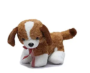 Fiddlys High Quality Huggable Soft Toy/ Stuff Toy (Cute Dog, 30 cm)