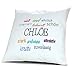 Produktbild Kopfkissen mit Namen Chlöe - Motiv Positive Eigenschaften, 40 cm, 100% Baumwolle, Kuschelkissen, Liebeskissen, Namenskissen, Geschenkidee, Deko