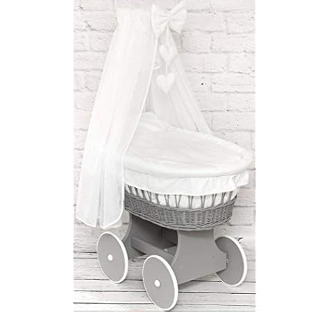 moses basket canopy drapes