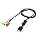 Produktbild 1.75M RCA AV Audio Video Adapter Kabel Kabeladapter auf 3 Cinch f. Sony PS 1 2 3