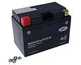 JMT GEL - YTZ14S 12 Volt Batterie für Honda VT C Shadow 750, VT Shadow Spirit 750, VT Shadow C/C2/C3 1100 (inkl. 7,50€ Batteriepfand)