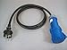 Produktbild (c) HMW24 1,5 Meter Stromeinspeisungskabel für Campingfahrzeuge 220V -> CEE - Campingadapter/Stromadapter/Camping/Caravan/Stromadapter/Adapter/Stromkabel/Einspeisungsstecker