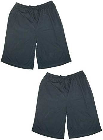 Ten West Apparel Men's Knit Sleep Shorts (Pack of 2), XXL, Black