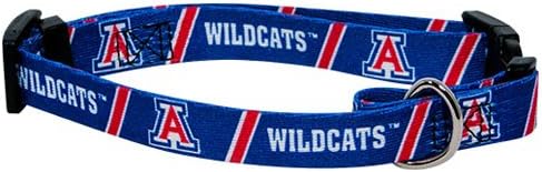 Hunter Mfg NCAA Arizona Wildcats Adjustable Pet Collar, X-Small, Team Color
