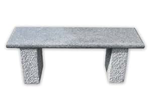 Amazon.de: Granitbank Steinbank Gartenbank "St. Anton" hell grauer