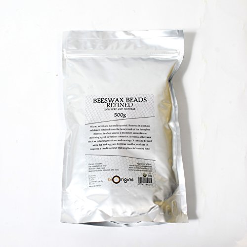 Bienenwachs Perlen Raffiniert Weiß 500g - 3