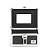 Urbanity Aluminium Makeup Cosmetics Vanity Case Beauty / Jewellery Box Black Faux Leather