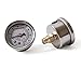 Produktbild 2 Kraftstoff Manometer Liquid 0–160 PSI Öl Manometer Fuel Gauge weiß Face