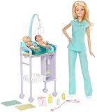 barbie veterinaria amazon Gracias a Barbie y sus conjuntos de juego de temática médica, ¡las niñas podrán imaginar que son profesionales de la medicina!
