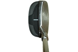 Longridge Left Hand Chipper, 34" Wedge Golf Club, 37 Degrees, Black, Regular Flex, Textured Grip, Men's, Left-Handed, Advanced Golfers