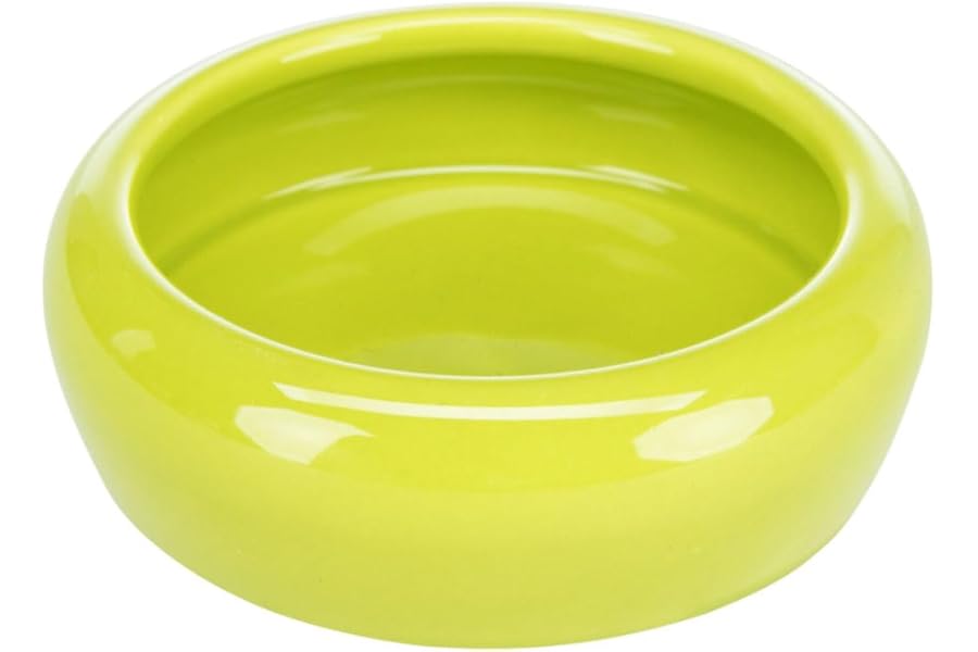 Trixie Ceramic Bowl with Rounded Pouring Rim for Hamster, 100 ml, 1 piece (Assorted Colors)