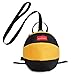 GSTEK Safety Harness Backpack 2 in 1 Cute Cartoon Unisex Baby Kids Backpack Shoulder Bag Anti-lost with Removable Padded Strap Child Toddler Walking Rein Leash and Hat Cap - Yellow