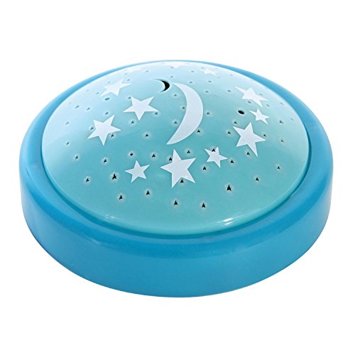 Preisvergleich Produktbild Nachtlicht, projiziert Sterne, Farbwechsel, Blau