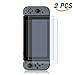 Produktbild Nintendo Switch Schutzfolie , ikalula Nintendo Switch Displayschutzfolie Glas Panzerglas Kristall klar 9H Härte Gehärtetes Glas Schutzfolie for Nintendo Switch 2017 - 2 Pack