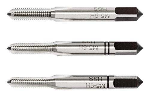 WABECO Handgewindebohrer M3 HSS DIN 352 Gewindebohrer Satz