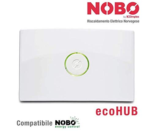 NOBO ecoHUB per controllo remoto di radiatori elettrici norvegesi DIMPLEX