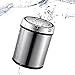 Produktbild LSQ Mode intelligente elektrische Mülleimer kann Induktion Mülleimer - Abfall-Recycling-Wohnzimmer Badezimmer Schlafzimmer Mode Haus,Silver,13L
