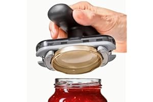 GENERIC Easy Grip Jar Opener Tool - Effortless Jar Openers for Arthritis Hands and Elderly - UK Jar Opener for Weak Hands - Arthritis Aids - Ideal Lid and Bottle Opener Gadgets for Kitchen Use