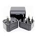 Produktbild JER 3Stk/Set Travel Adapter Weltweit All in One Universal Travel Adapter Wand Wechselstrom Stecker Adapter Wand Ladegerät Dual USB Lade Ports Schwarz Reiseartikel