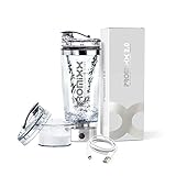 Suave batido en segundos; combina de forma automática y sin esfuerzo tus suplementos de proteínas a tu gusto, así como cócteles, batidos, zumos, sopas instantáneas, huevos, fórmula para bebés y mucho más