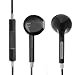 Produktbild iprotect Ear Kopfhörer in metallic Schwarz - Headset mit Mikro, Rufannahme und Volume Remote für alle Modelle wie z.B. Sony, Samsung, LG, Huawei, HTC, uvm. | Sport Kopfhörer | Ohrhörer