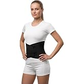 Veltomed Siyah &Ccedil;elik Balenli Lumbostad 26CM Korse, Ortopedik Korse, Bel Korsesi, Skolyoz, Fıtık, Lomber Disk, Fıtık, Kire&ccedil;len