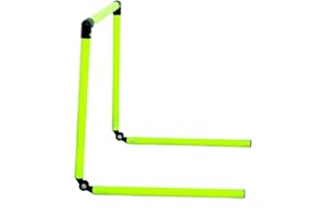 Kalindri Sports Lot de 2 haies d'agilité pliables et flexibles