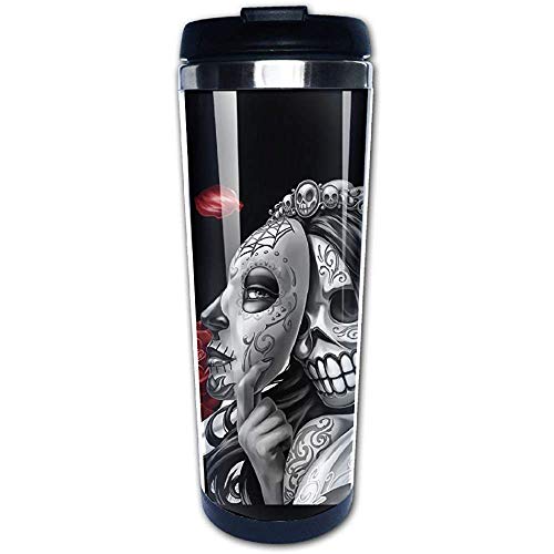 JULOE 400ML Taza de café Vaso Taza Forro de Acero Inoxidable,...