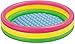 Produktbild Intex BabyPool "Sunset Glow", Wasserbedarf ca 131l, aufblasbarer Boden, 3- Ringe, ab 2 Jahre, 114x25cm