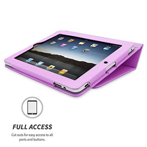 iPad 1 Hülle (Lila), Snugg – Smart Case mit lebenslanger Garantie + Sleep / Wake Funktion - 5