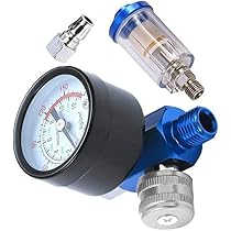 Filtro Aria Separatore Acqua Regolatore di Pressione Per Pistole A Spruzzatore Con Misuratori Di Pressione Spray Pittura Applicazioni Strumento Pistola A Spruzzatore Filtro Aria Separatore Acqua Regolatore di Pressione Per Pistole A Spruzzatore Con Misuratori Di Pressione Spray Pittura Applicazioni Strumento Pistola A Spruzzatore