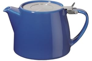 Forlife Stump Teapot With Lid & 0.3mm Fine Infuser 550ml 18oz Marine - 309MRN