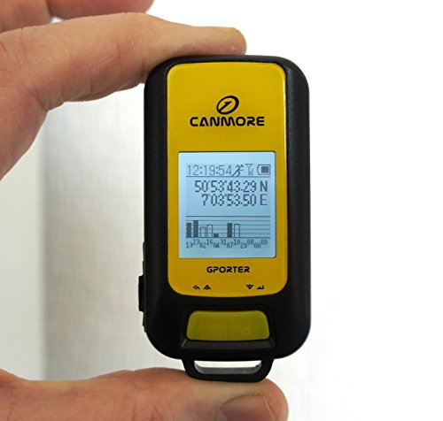 G-PORTER GP-102+ (Gelb) GPS Positionsanzeiger Positionsmarker Positionsfinder Datenlogger GPS Routenplaner GPS Fototagger GPS Trainingsanzeiger GPS Positionsguider GPS Synchronisierte Uhr GPS Höhenanzeiger GPS Tacho Digitaler Kompass Schrittzähler Wetterstation Wasserwage Handgerät Geräte Tracker Outdoor Geochaching Geotag Wandern - 4