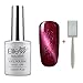 Elite99 Soak Off UV LED Magnetic Cat Eye Color 3D Nail Gel Polish 12ml Shimmer Wood Violet (6592)+ Free Gift (Magnet Stick)